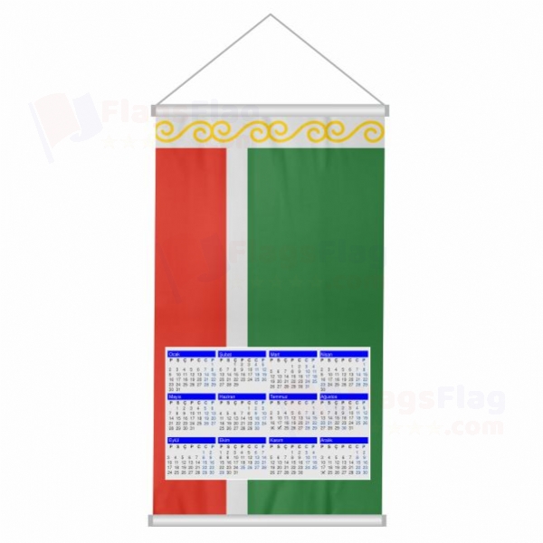 Chechen Republic Woven Fabric Digital Printing Calendar