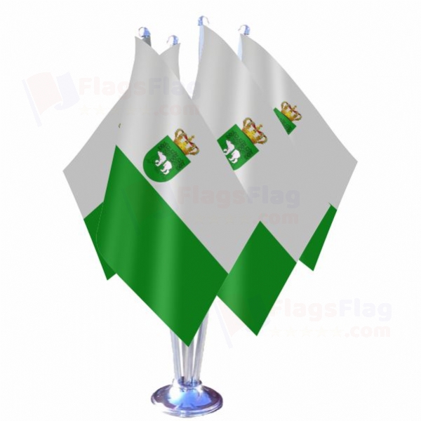 Chelm Quadruple Table Flag
