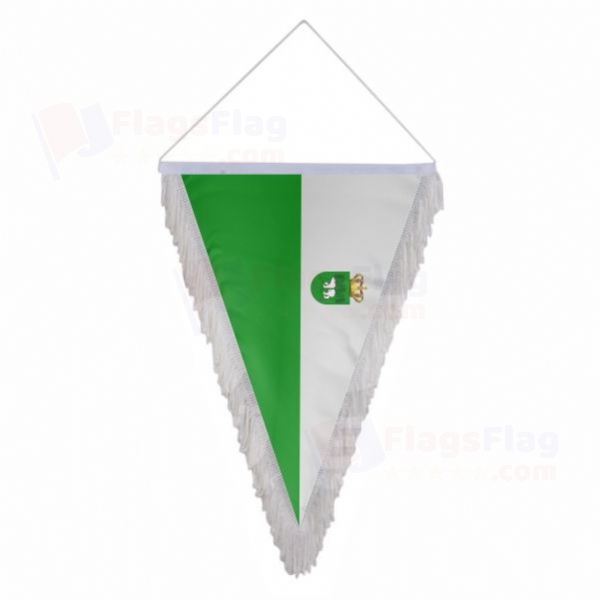 Chelm Triangle Fringed Streamers