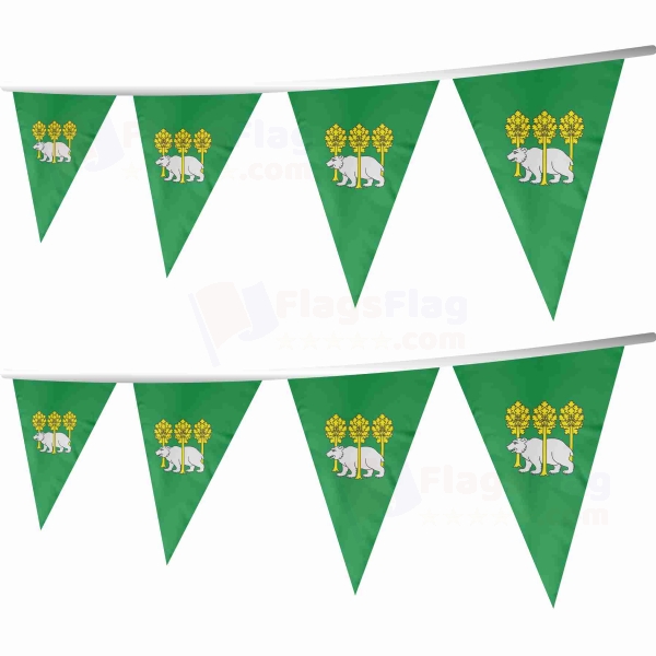 Chelmski Stringed Triangle Flag