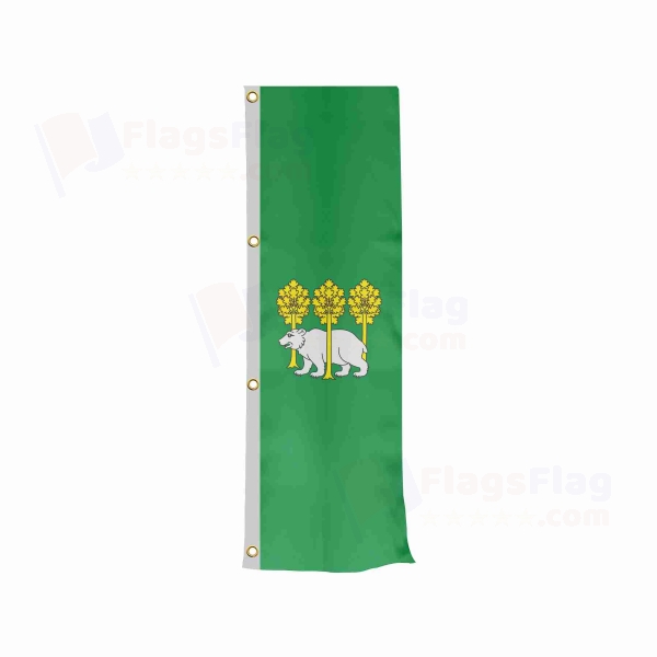 Chelmski Vertically Raised Flags