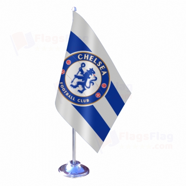 Chelsea FC Single Table Flag