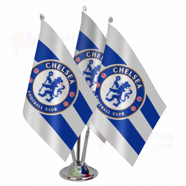 Chelsea FC Triple Table Flag