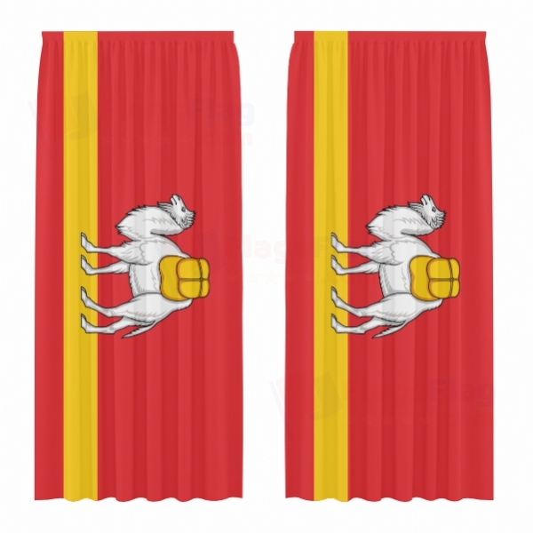 Chelyabinsk Oblast Digital Printed Curtains
