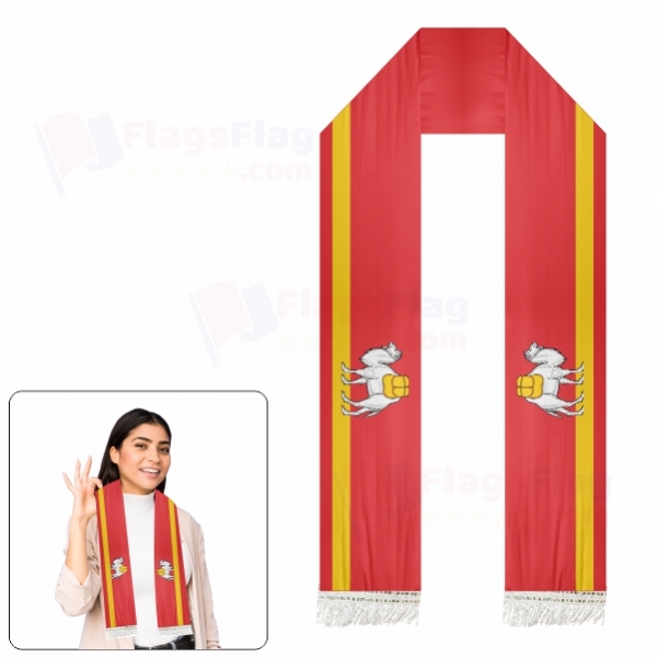 Chelyabinsk Oblast Scarf Digital Printing