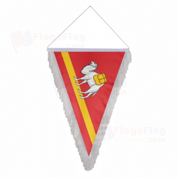 Chelyabinsk Oblast Triangle Fringed Streamers