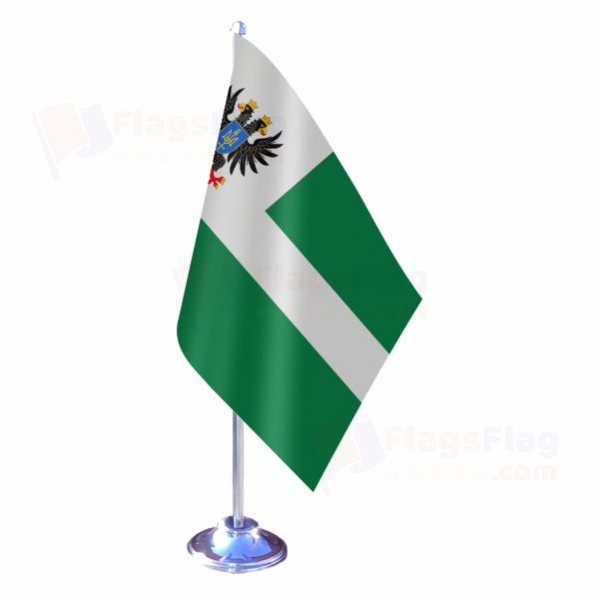 Chernihiv Oblast Single Table Flag