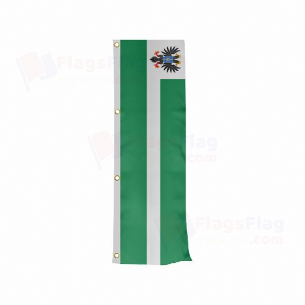 Chernihiv Oblast Vertically Raised Flags