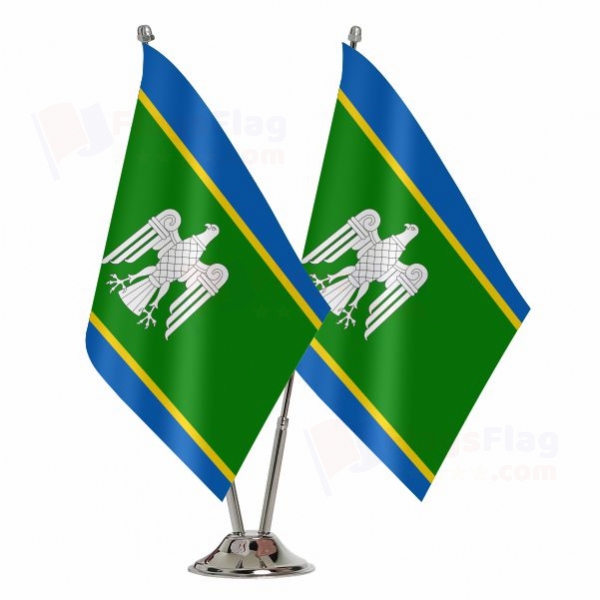 Chernivtsi Oblast Binary Table Flag