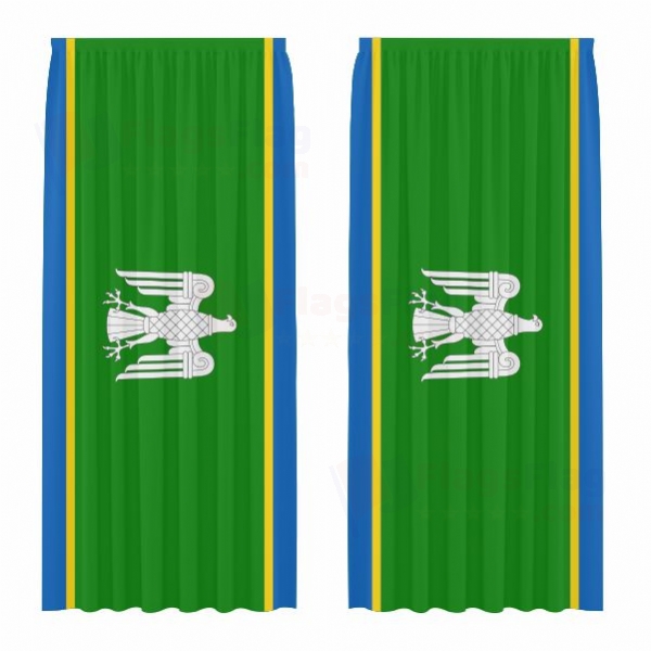 Chernivtsi Oblast Digital Printed Curtains
