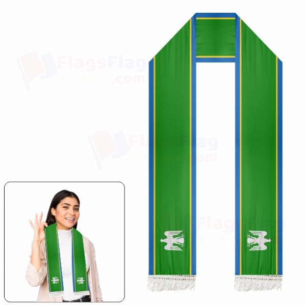 Chernivtsi Oblast Scarf Digital Printing