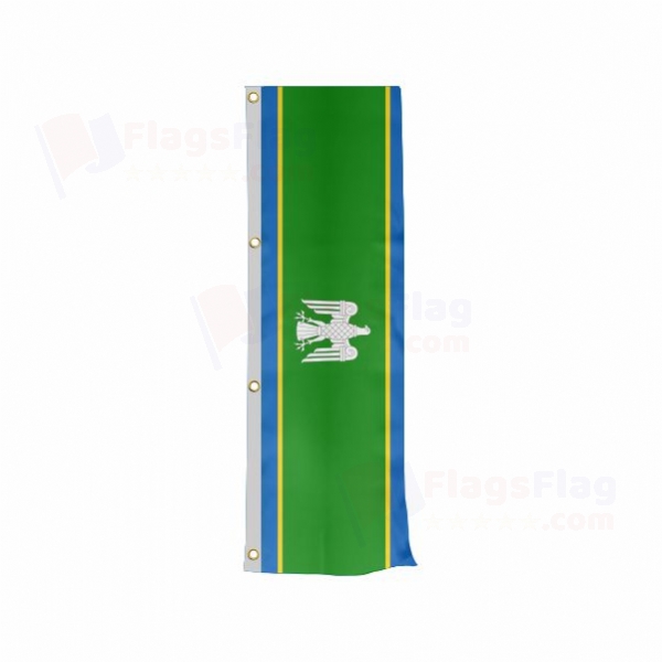 Chernivtsi Oblast Vertically Raised Flags