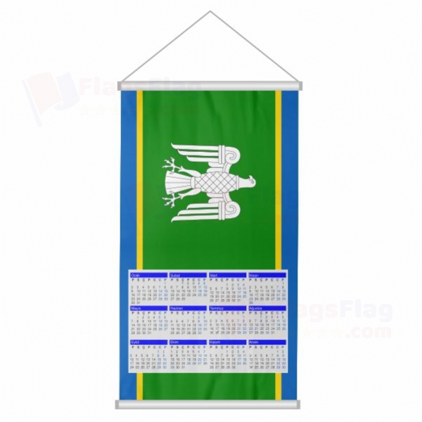 Chernivtsi Oblast Woven Fabric Digital Printing Calendar