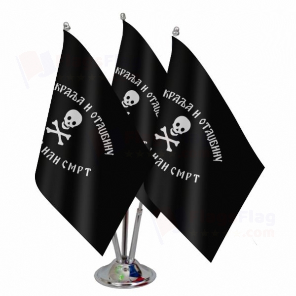 Chetniks Triple Table Flag