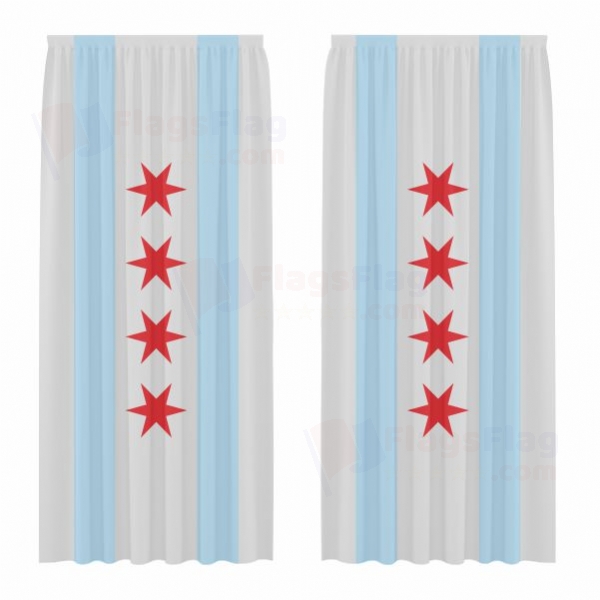 Chicago Digital Printed Curtains