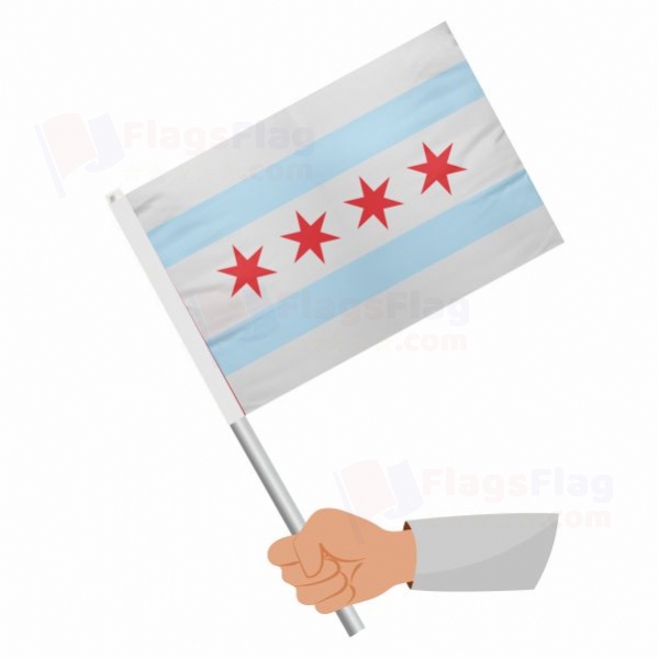 Chicago Stick Flag