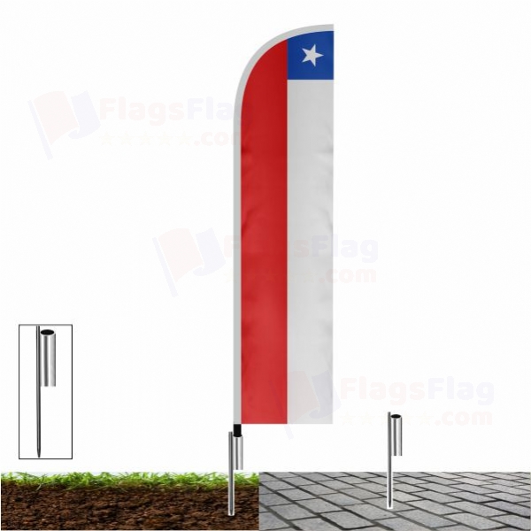 Chile Beach Flags Chile Sailing Flags