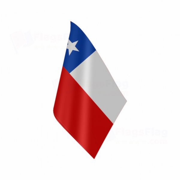 Chile Table Flag