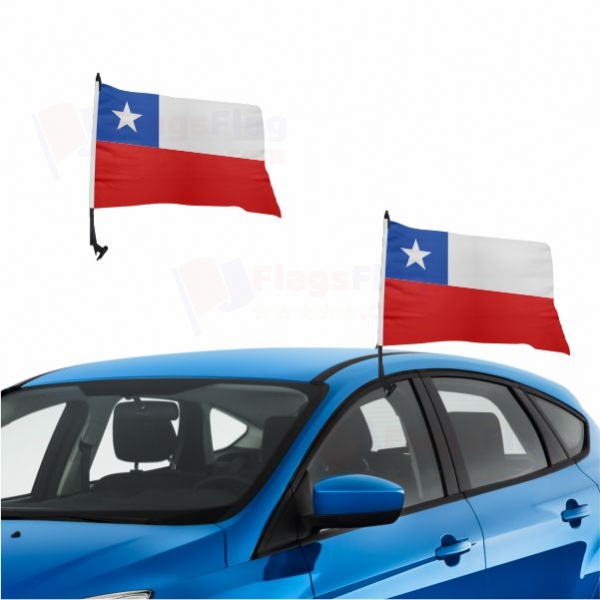 Chile Vehicle Convoy Flag