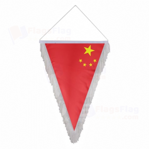 China Triangle Fringed Streamers