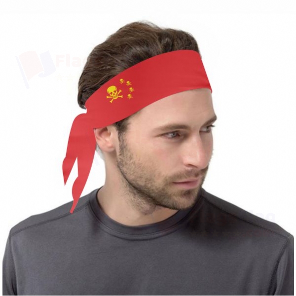 Chinese Pirate Digital Print Bandanas