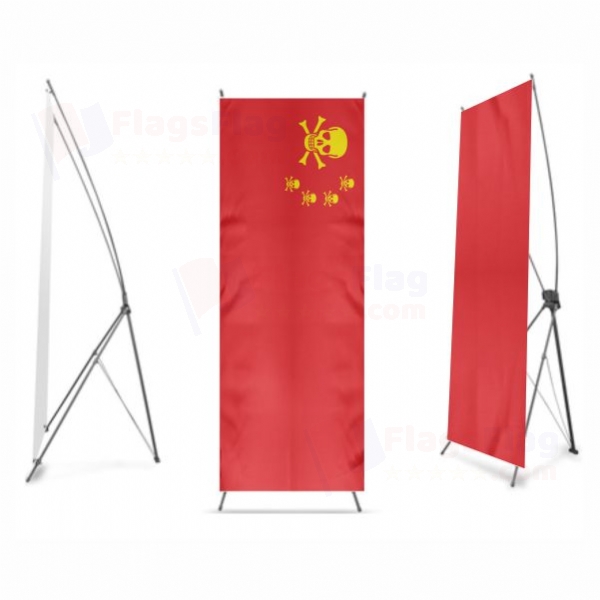 Chinese Pirate Digital Print X Banner