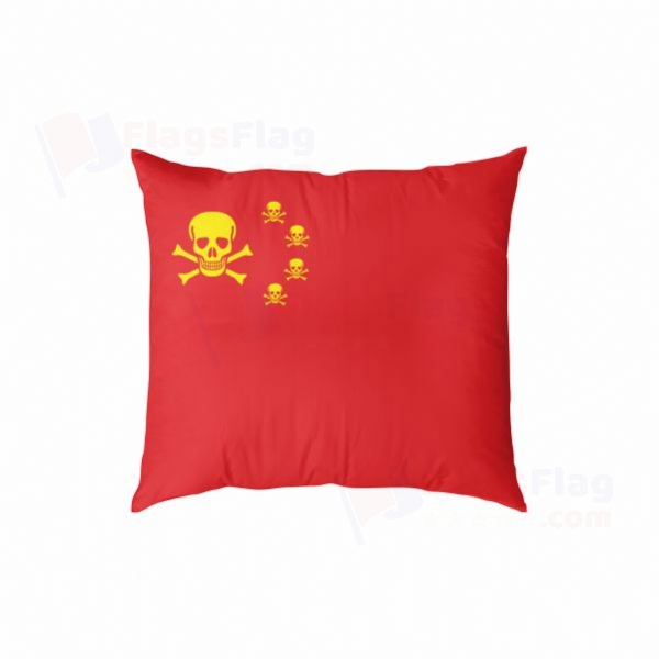 Chinese Pirate Digital Printed Pillow Cover
