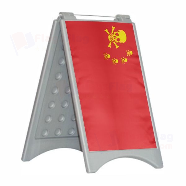 Chinese Pirate Open Chinese Pirate Close Plastic Pontoon