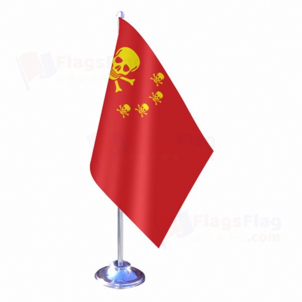 Chinese Pirate Single Table Flag