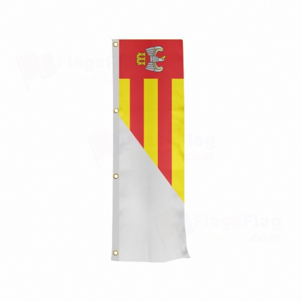 Chodzieski Vertically Raised Flags