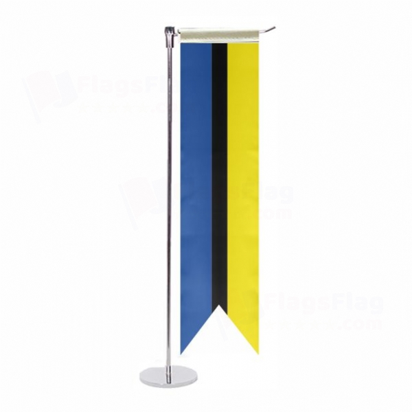 Chojnice L Table Flag
