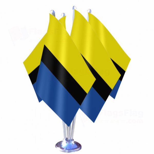 Chojnice Quadruple Table Flag