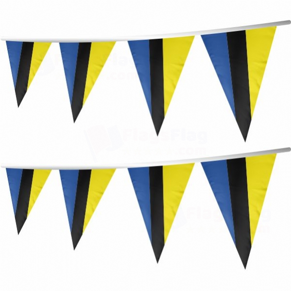 Chojnice Stringed Triangle Flag