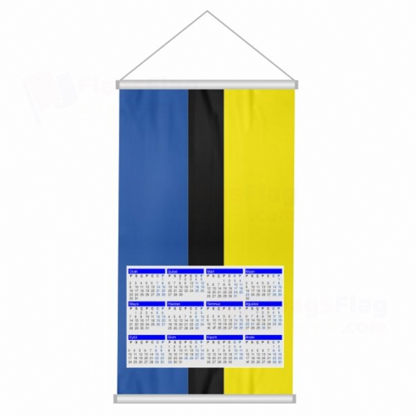 Chojnice Woven Fabric Digital Printing Calendar