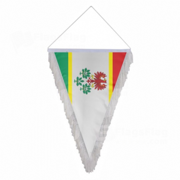 Choszczno Triangle Fringed Streamers