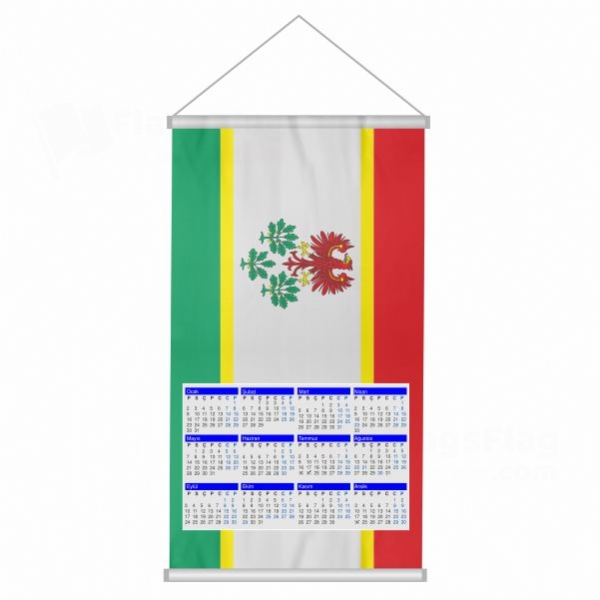 Choszczno Woven Fabric Digital Printing Calendar