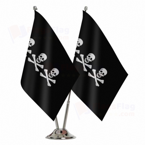 Christopher Condent Binary Table Flag