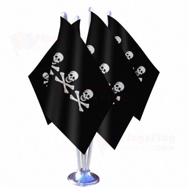 Christopher Condent Quadruple Table Flag