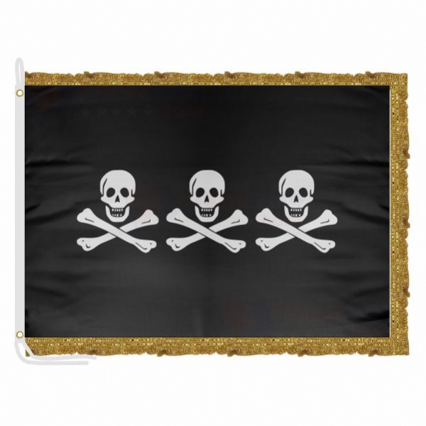 Christopher Condent Satin Office Flag