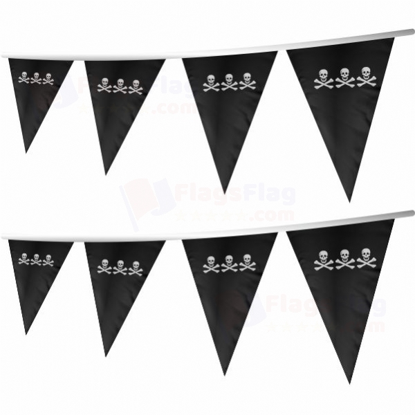 Christopher Condent Stringed Triangle Flag