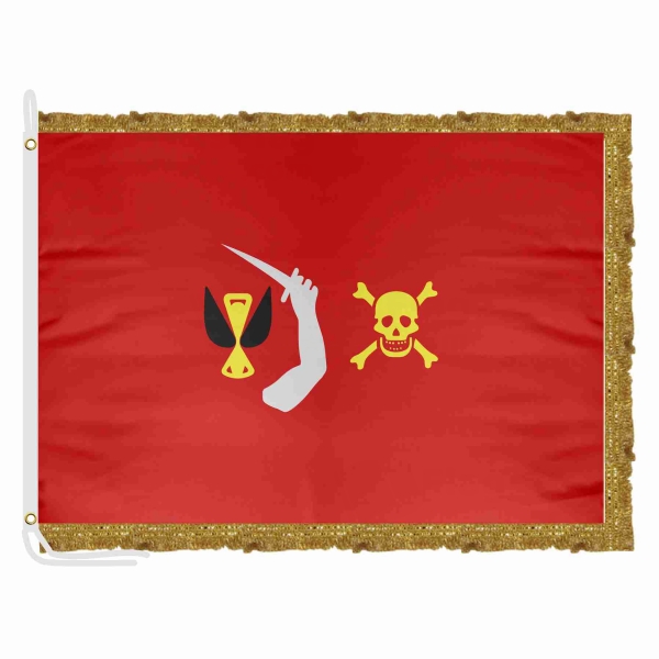 Christopher Moody Satin Office Flag