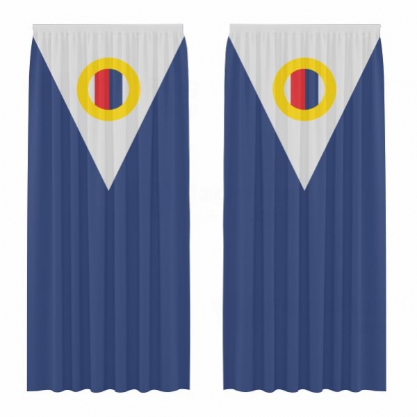 Chukotka Autonomous Okrug Digital Printed Curtains