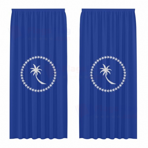 Chuuk Digital Printed Curtains
