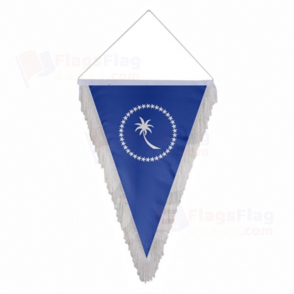 Chuuk Triangle Fringed Streamers