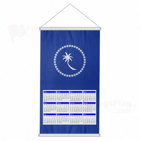 Chuuk Woven Fabric Digital Printing Calendar