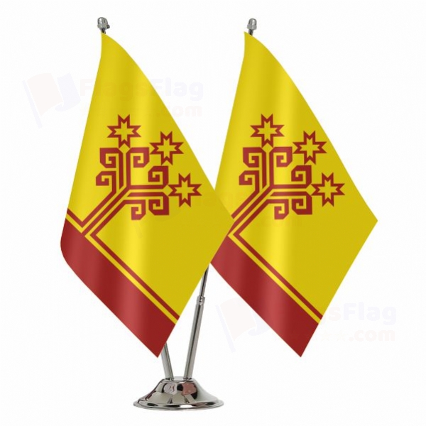 Chuvashia 2 Table Flags