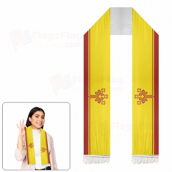 Chuvashia Scarf Digital Printing