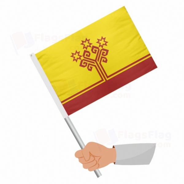 Chuvashia Stick Flag