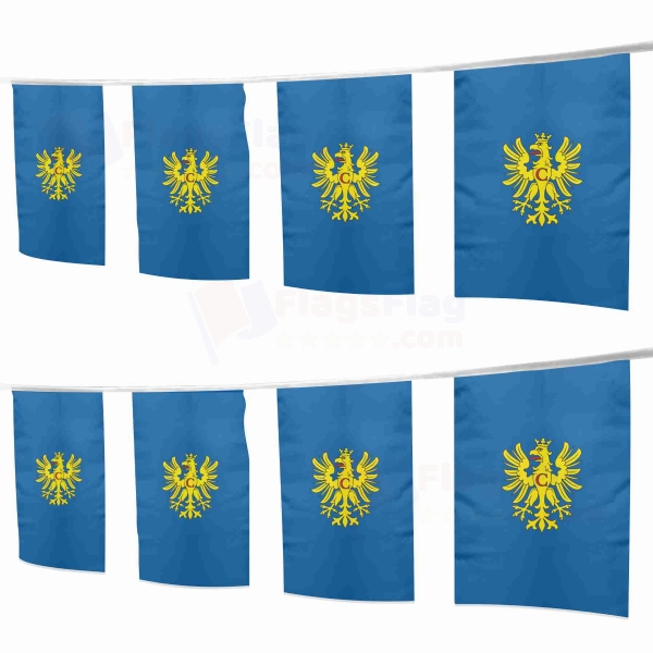 Cieszyn Square String Flags