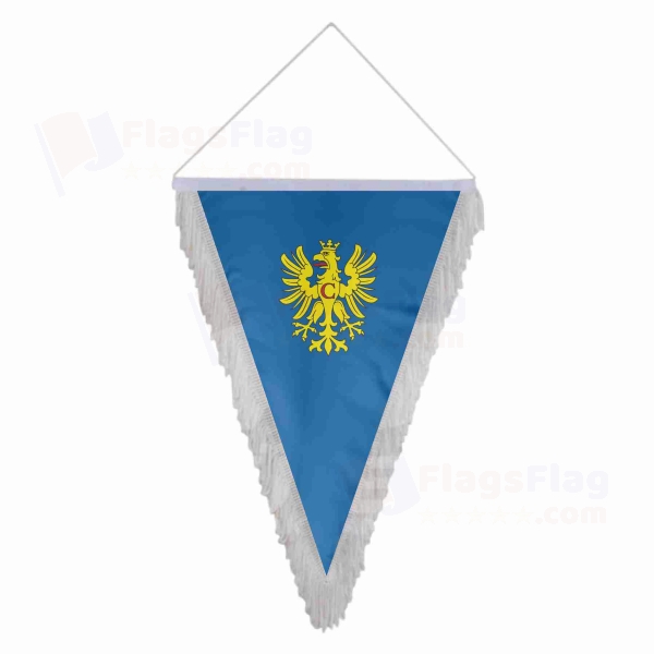 Cieszyn Triangle Fringed Streamers